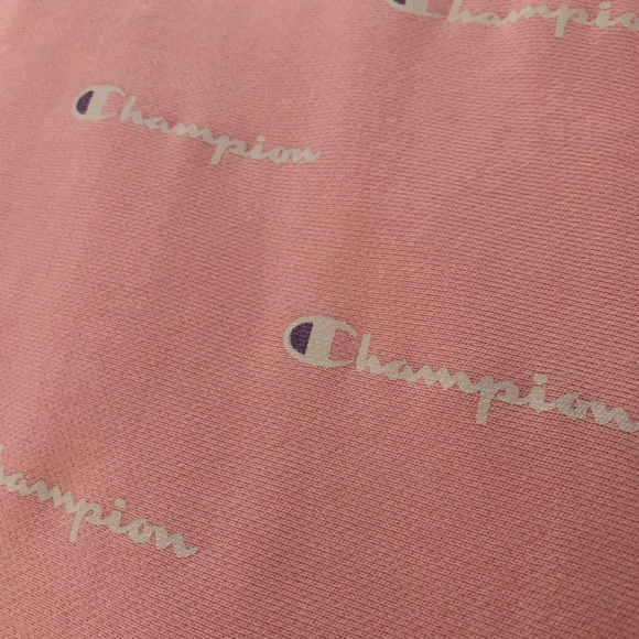 Champion long sweatshirt reverse weave pink - Picture 4 of 7